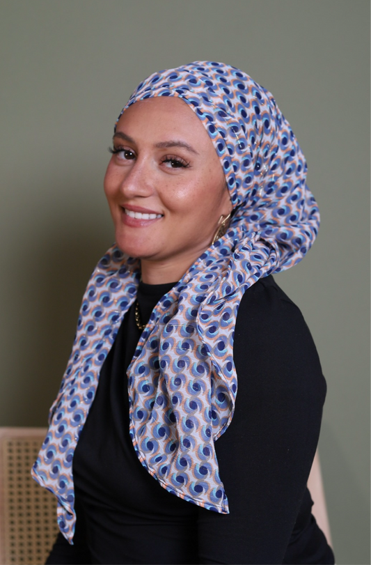 Azul foulard