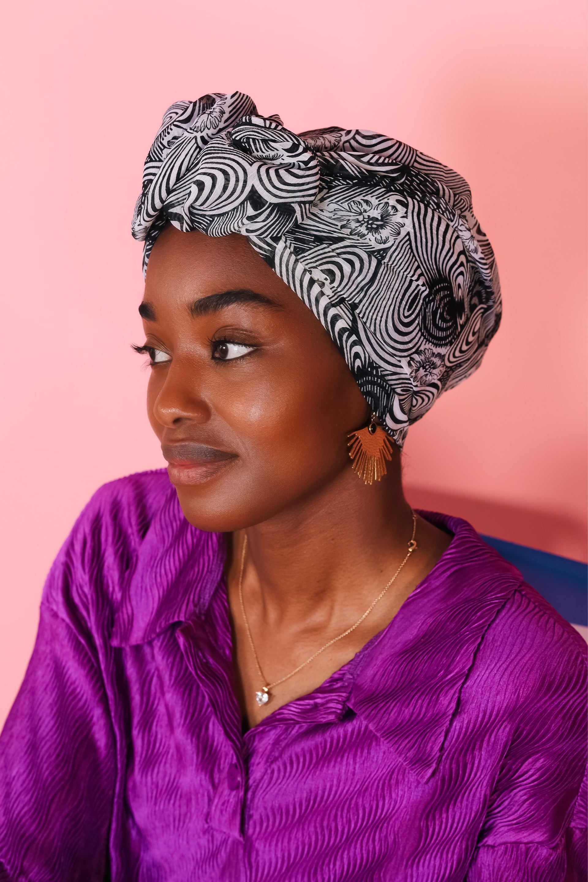 FRENCH-TURBAN des turbans facile à nouer adapter à tous les crânes