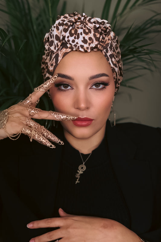 Leopardo v2 turban à nouer