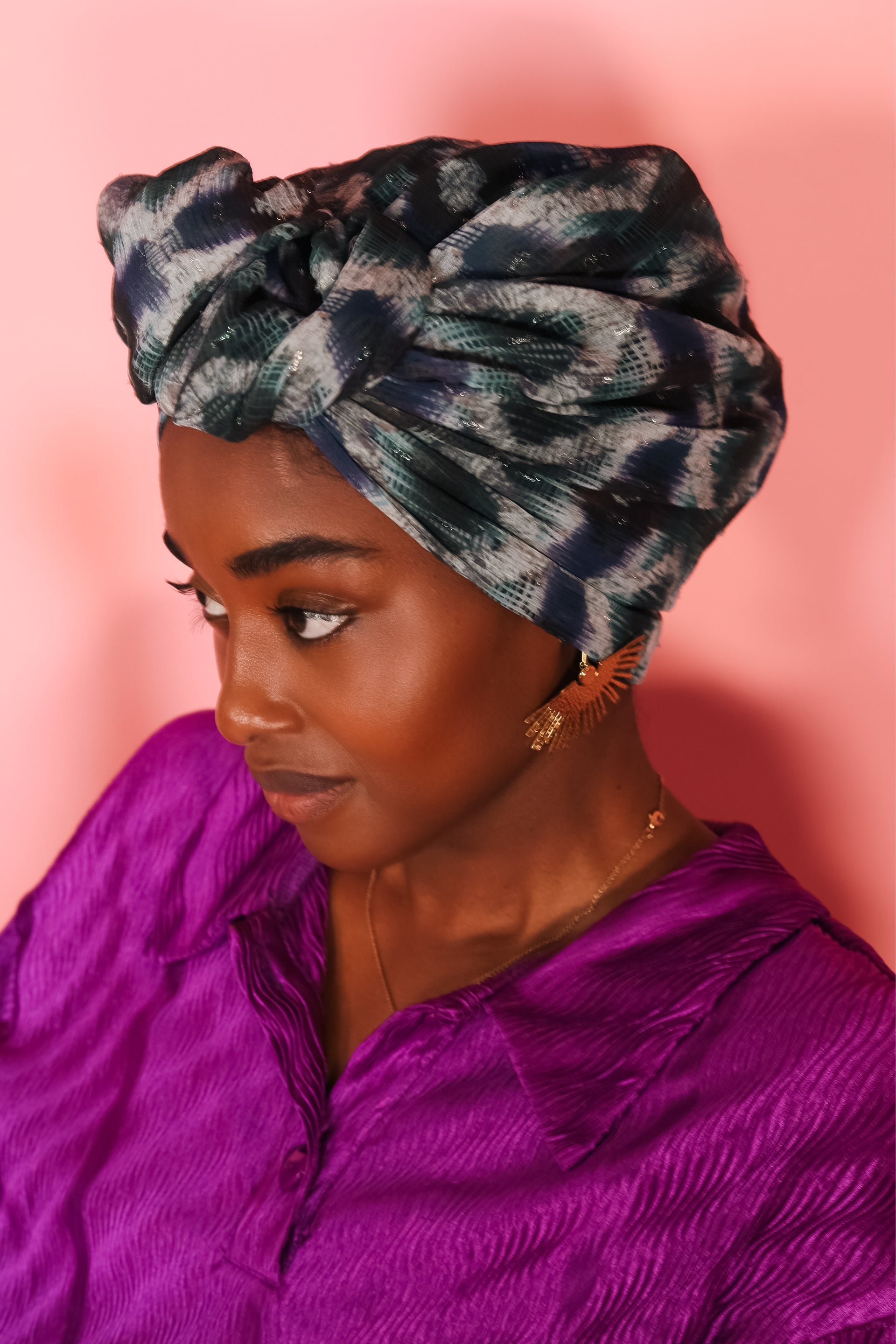 FRENCH-TURBAN des turbans facile à nouer adapter à tous les crânes